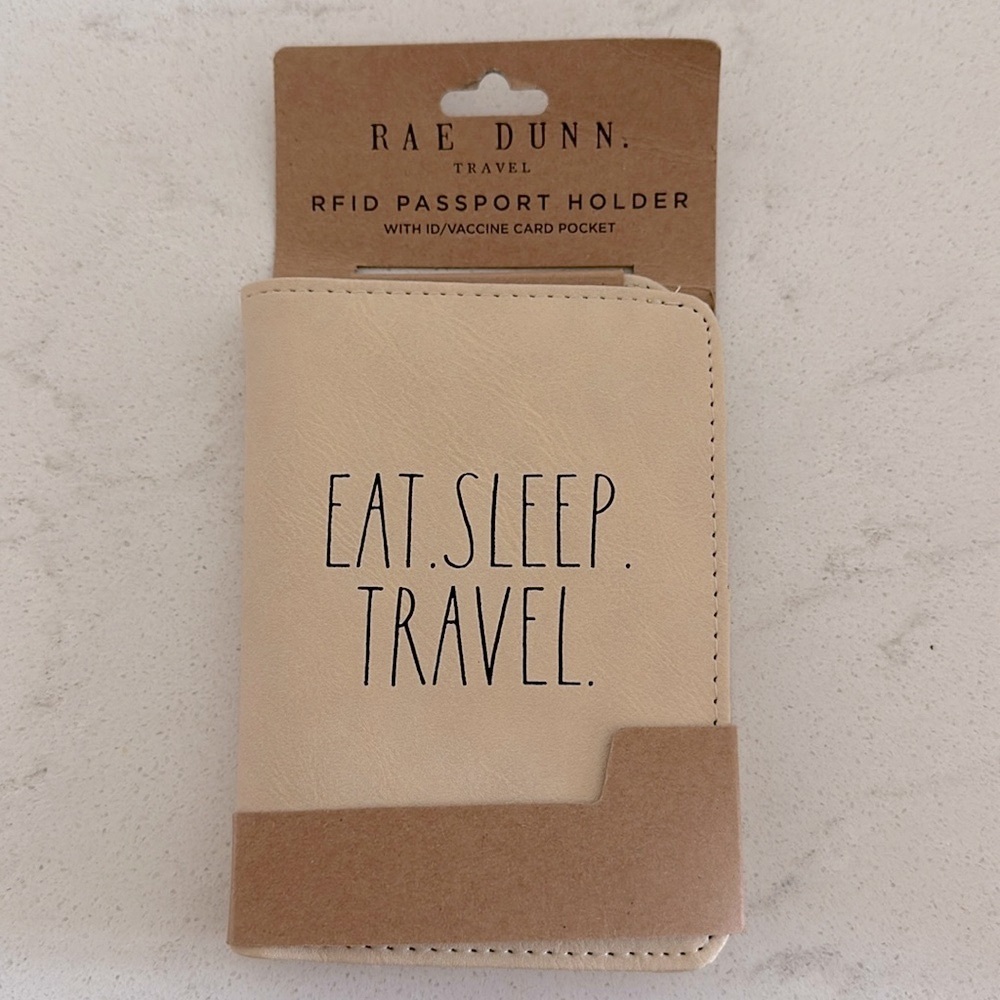 RAE DUNN- Passport Holder